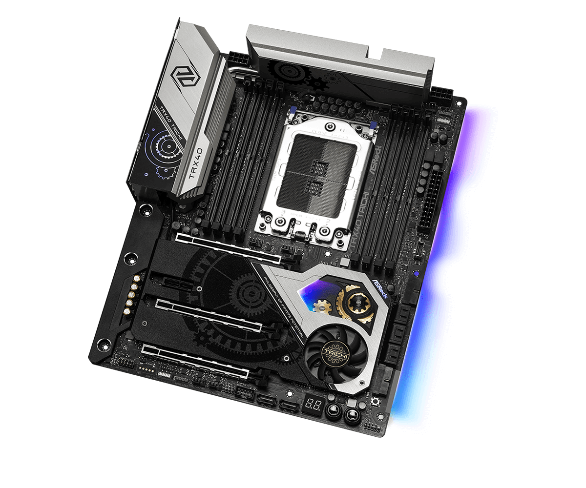 Asrock trx40 taichi обзор